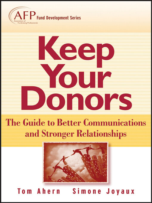 Title details for Keep Your Donors by Tom Ahern - Available